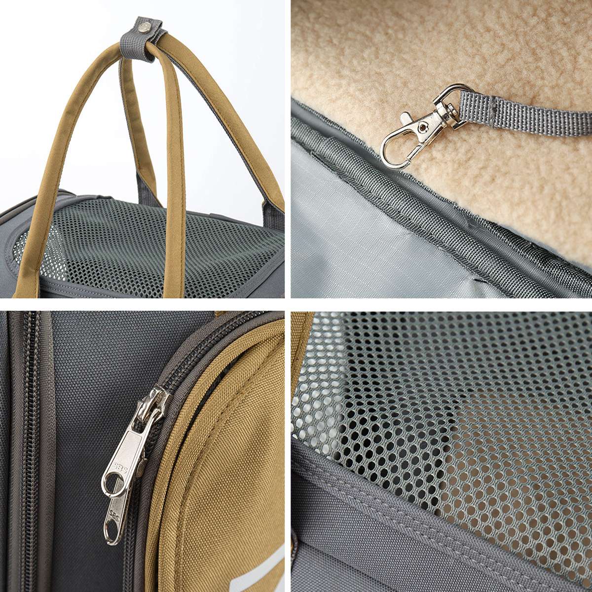 LDLC QS-094 Expandable Breathable Pet Carrier Backpack Dog Cat Carrying Shoulders Bag - Dark Grey LDLC QS-094 Expandable Breathable Pet Carrier Backpack Dog Cat Carrying Shoulders Bag - Dark Grey